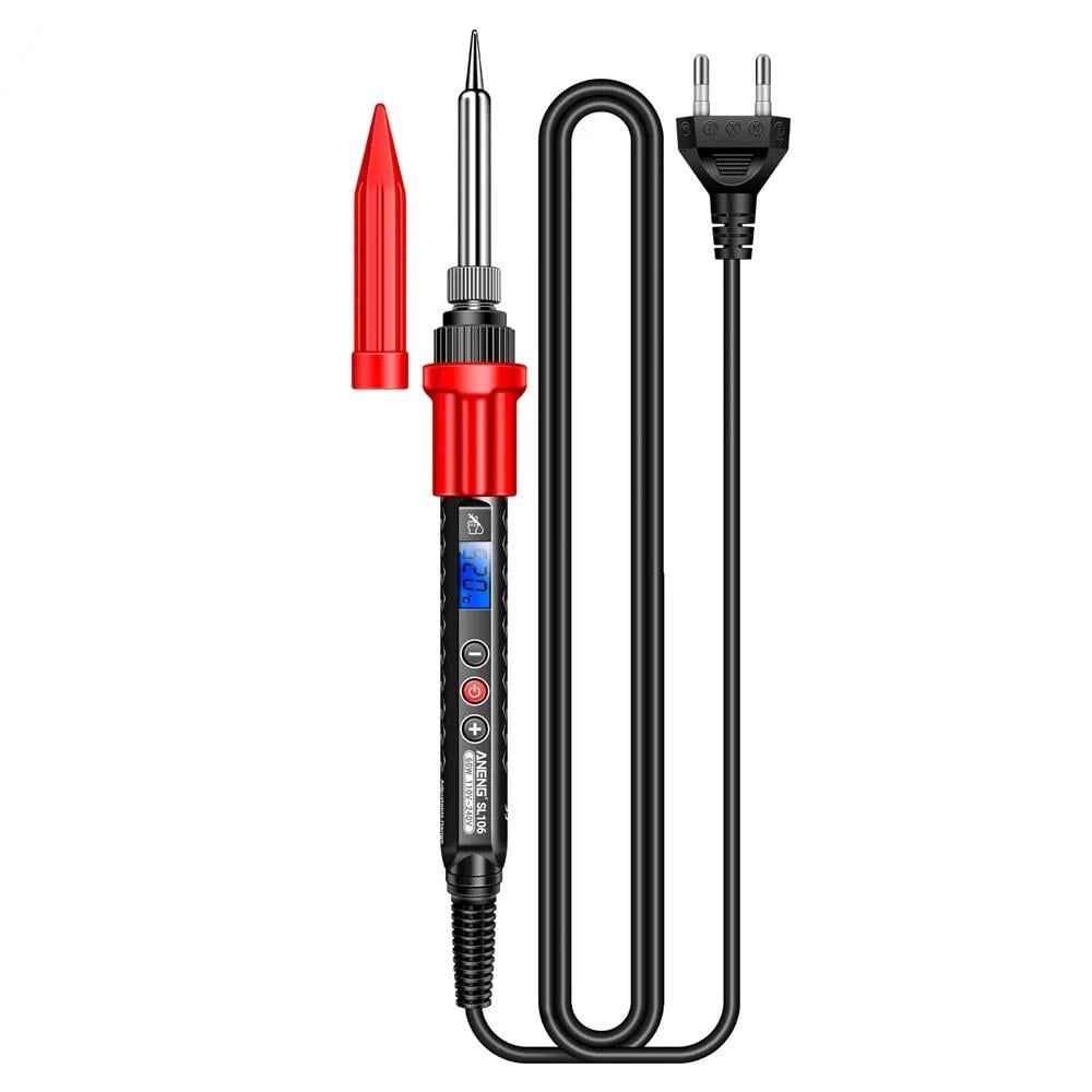 Паяльник ANENG SL106 60W 180-520°C сумісність з жалами серії 900М Чорний (00-00028918)