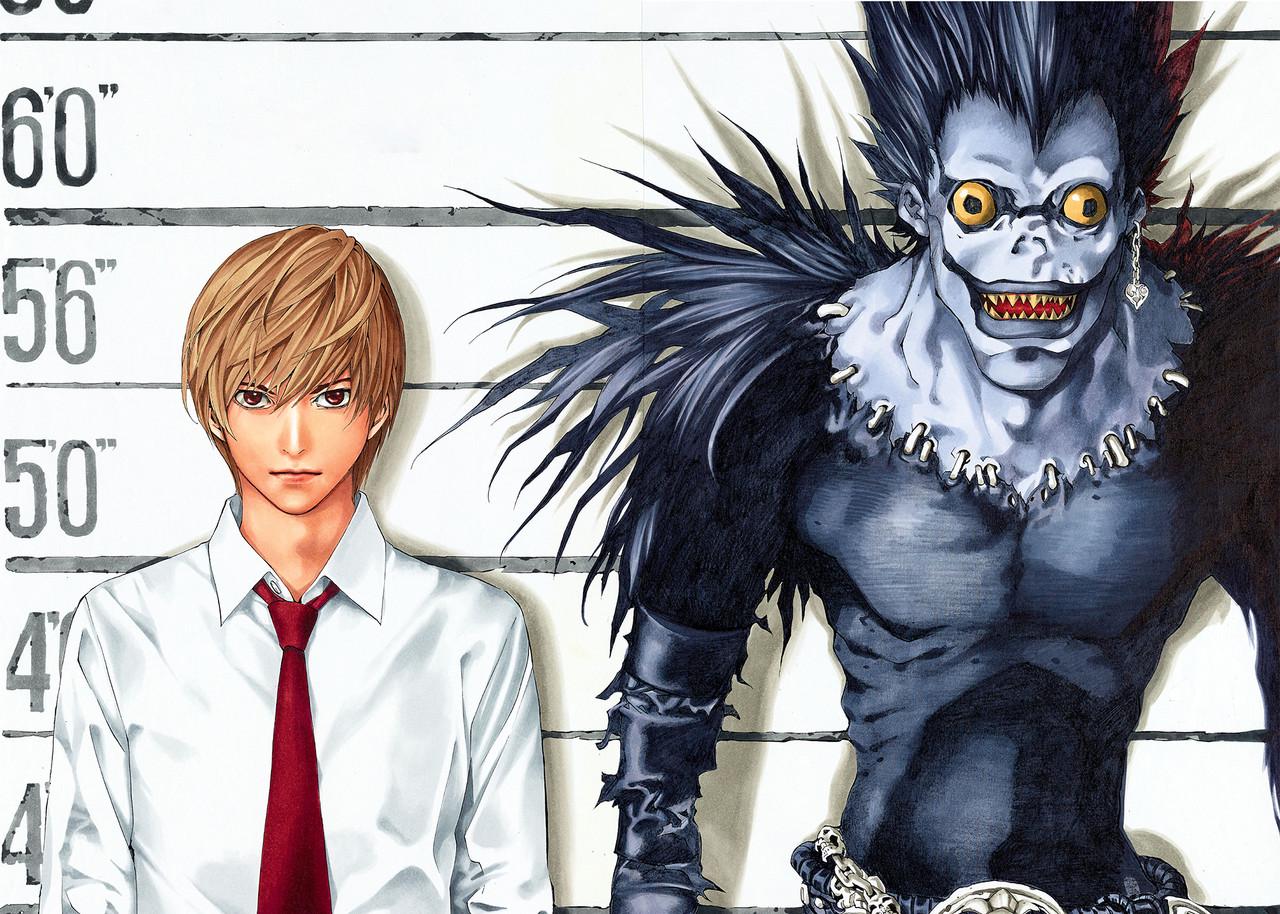 ᐉ Картина GeekLand Death Note полицейский и бог смерти (DN 09.068) • Купить  в Киеве, Украине • Лучшая цена в Эпицентр