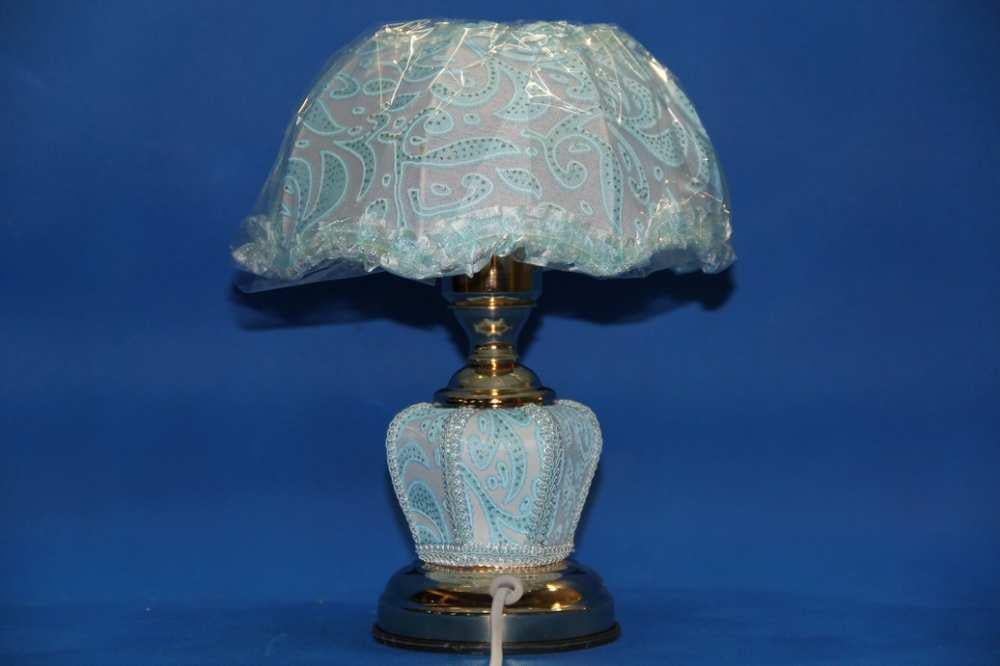 Настольная лампа с абажуром Ray N10HB A+B BL (IR007521)