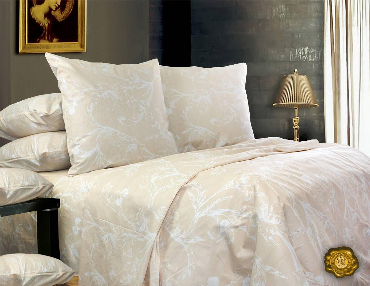 Простынь Т0571 180x214 см Персиковый (133857)