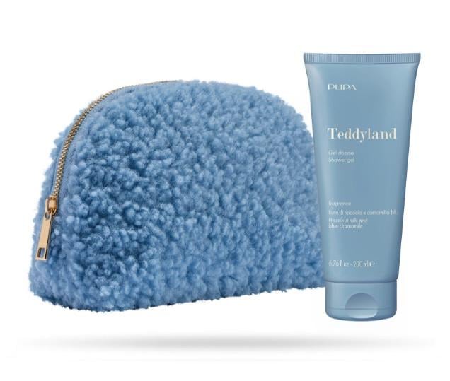 Гель для душа Pupa TeddyLand Shower Gel+Pouch Milk Hazelnut and Blue Chamomile 200 мл (2814559067)