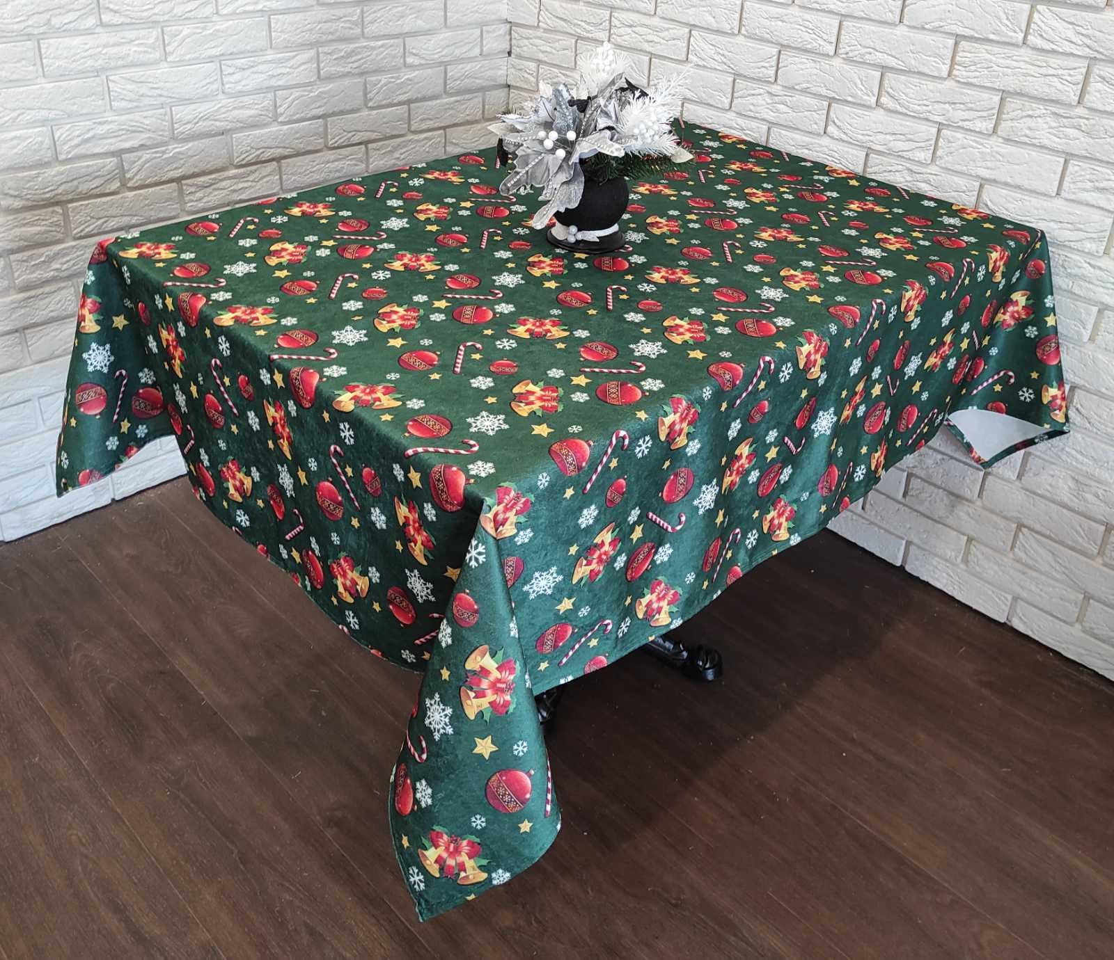 Скатерть Print Sagol 140x180 Yesil (CN10837)