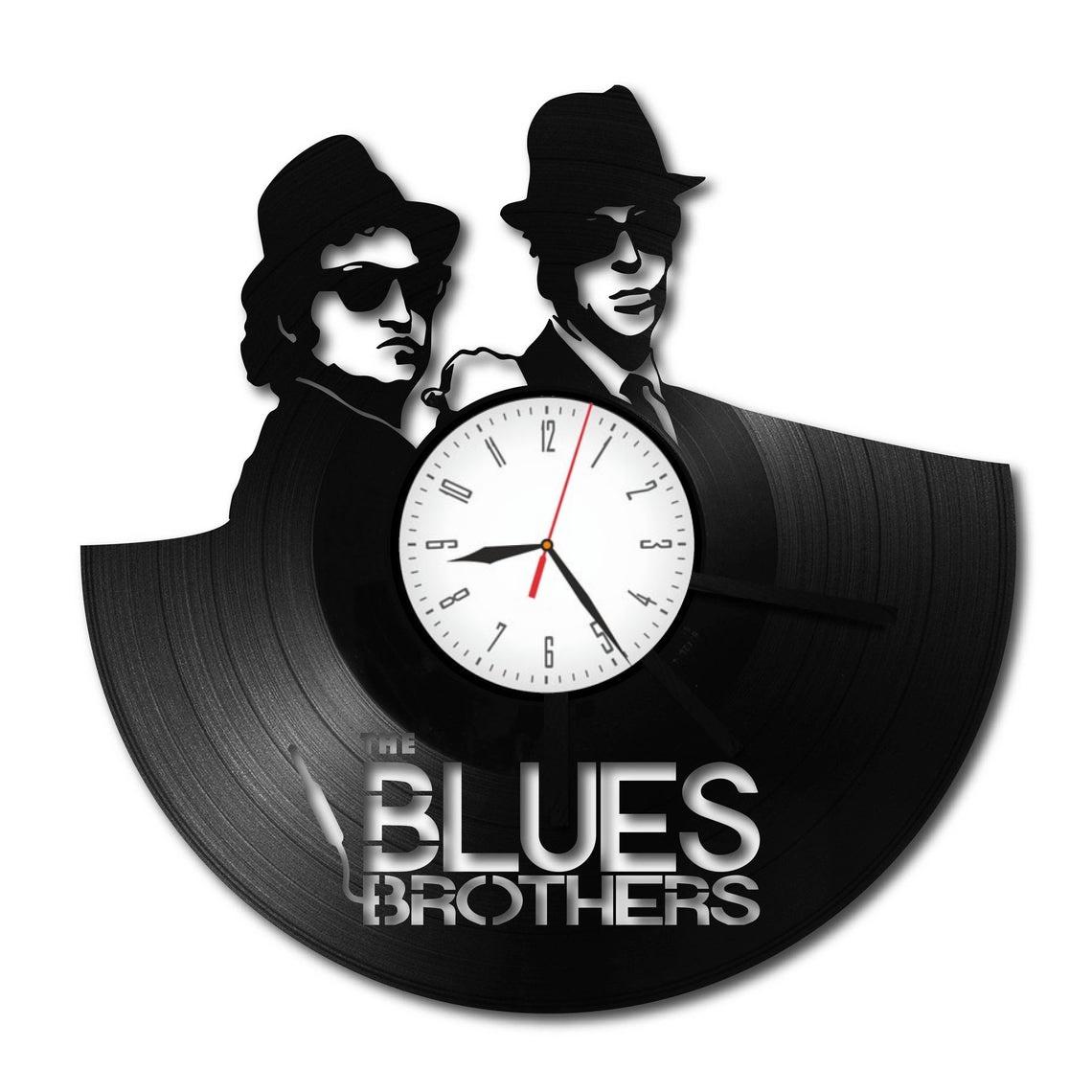 Часы настенные The Blues Brothers 2434 из виниловой пластинки