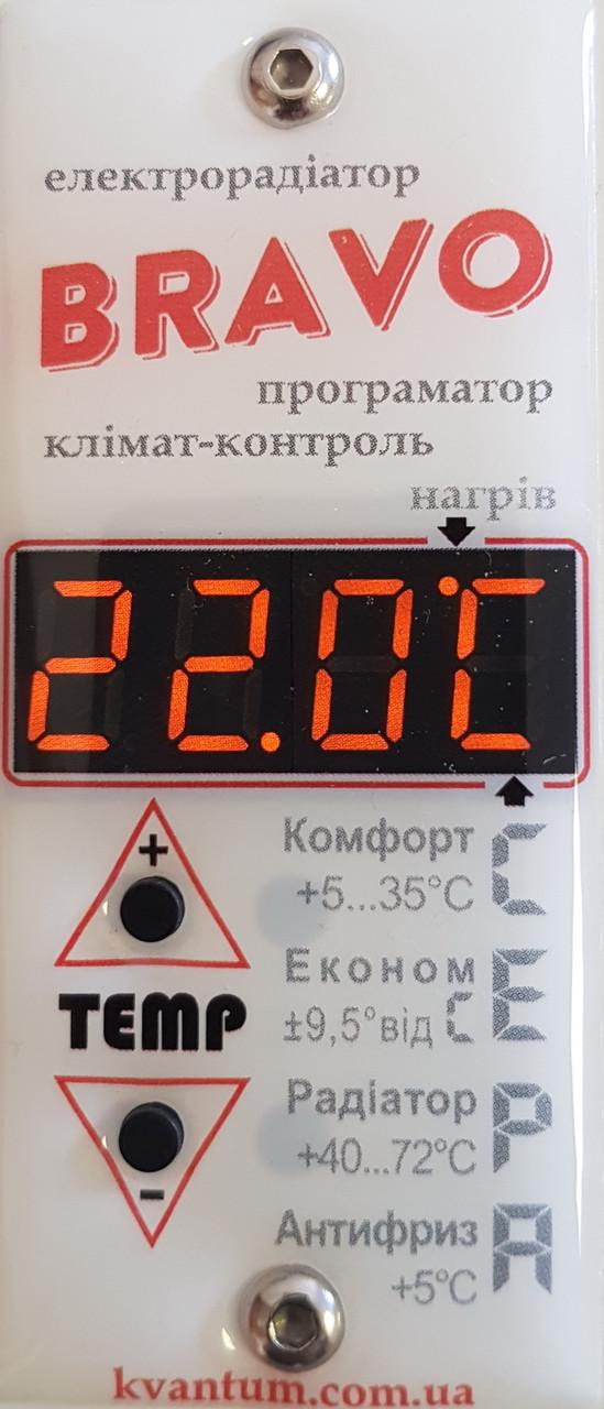 Електрорадіатор BRAVO 3 секції 390 Вт 6 кв.м (10533545) - фото 3