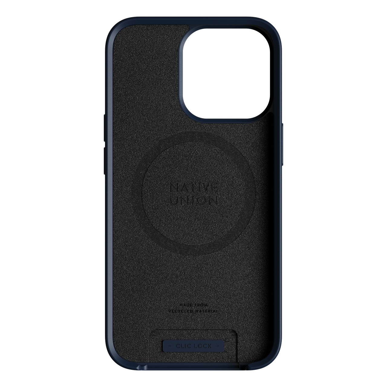 Силиконовый чехол-накладка Native Union Clic Pop Magnetic Case for iPhone 13 Pro Max, Navy (CPOP-NAV-NP21L) - фото 4