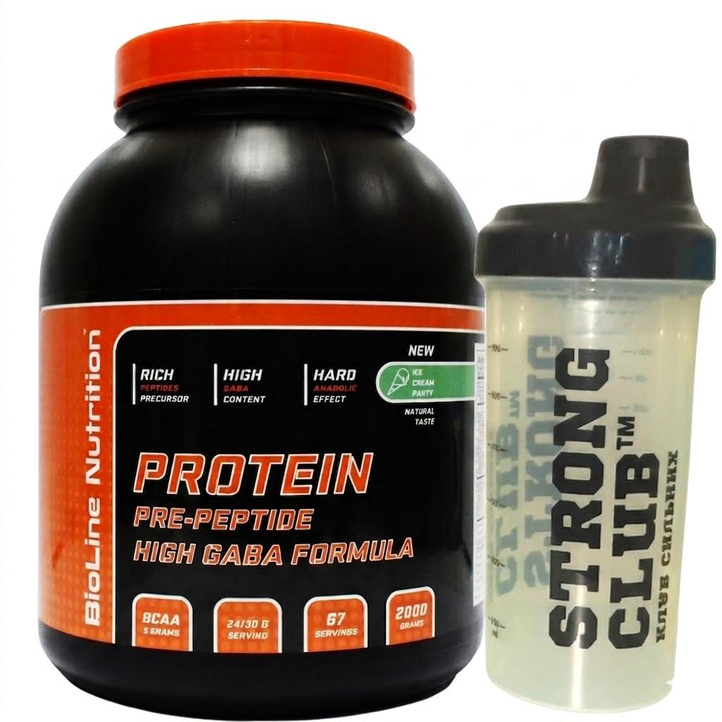 Набір BioLine Nutrition Протеїн 2 кг та шейкер