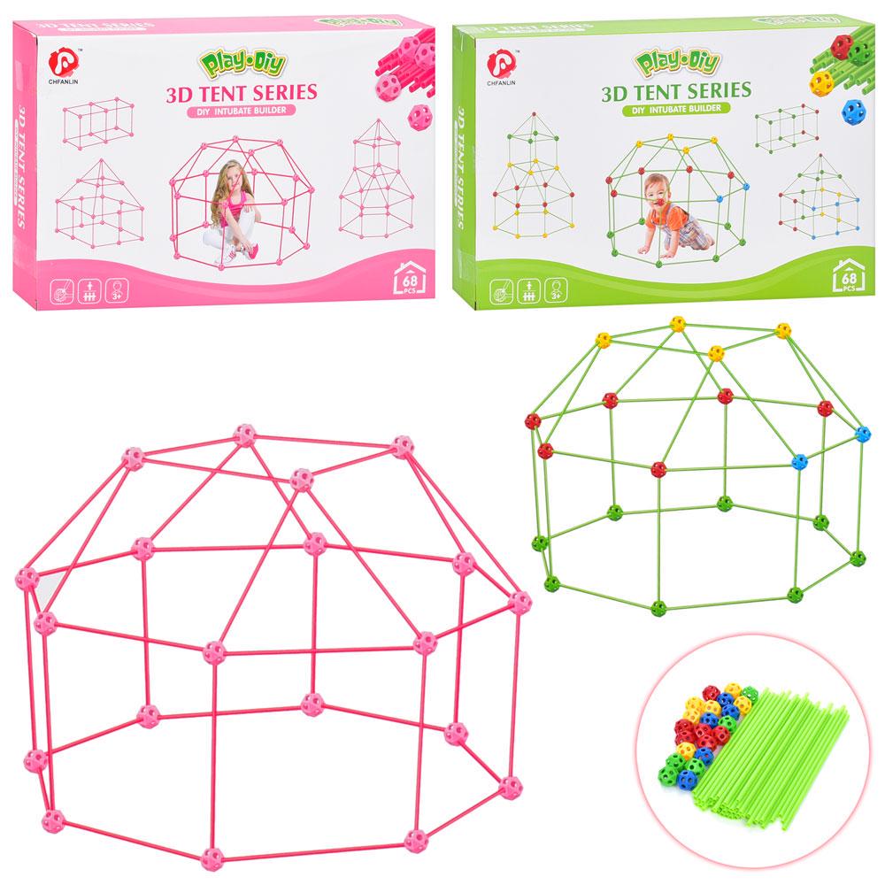 Конструктор 137-1-2 каркас кульки/палички 36x23x5 см 68 деталей (MTT-184845) - фото 2 Конструктор 137-1-2 каркас кульки/палички 36x23x5 см 68 деталей (MTT-184845) - фото 2