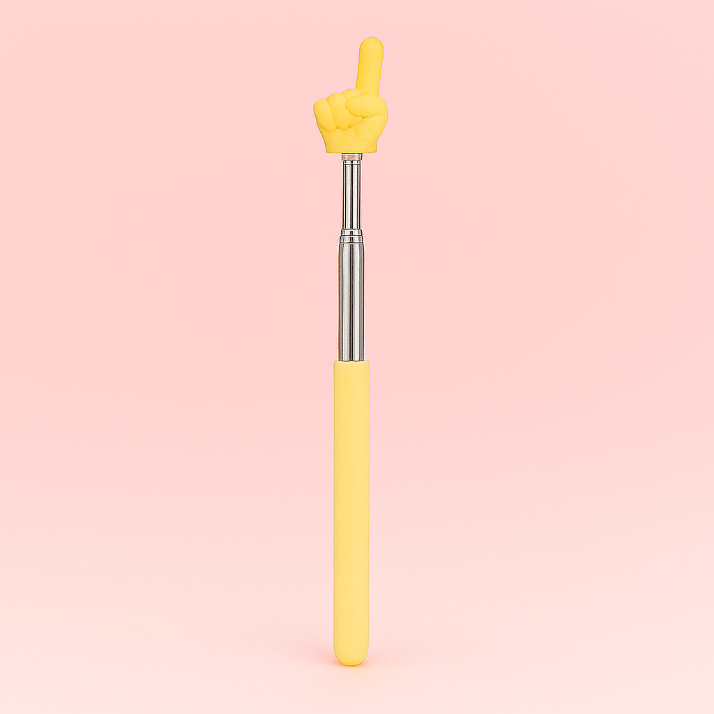 Паличка-указка телескопічна Pikmi Палець Жовтий (27829505) - фото 2 Паличка-указка телескопічна Pikmi Палець Жовтий (27829505) - фото 2