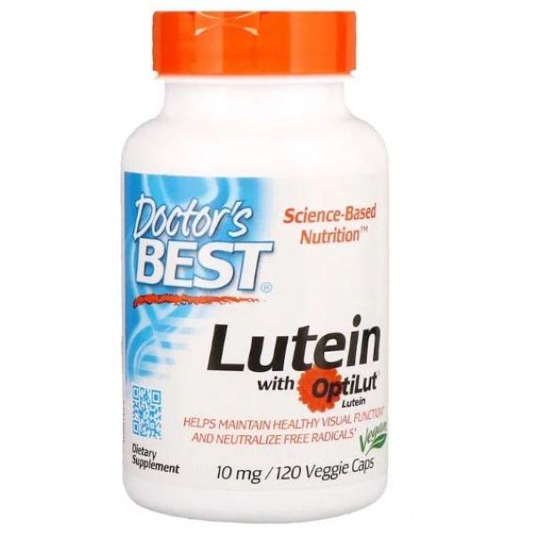 Лютеин Doctor's Best Lutein with OptiLut 10mg 120 caps