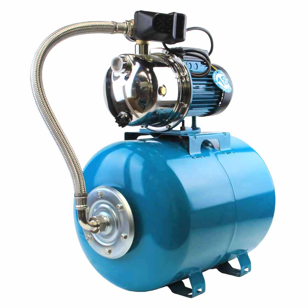 Поверхневий насос Aquatica 1,1 кВт/50 м/60 л/хв нержавіюча сталь 50 л (775098/50)