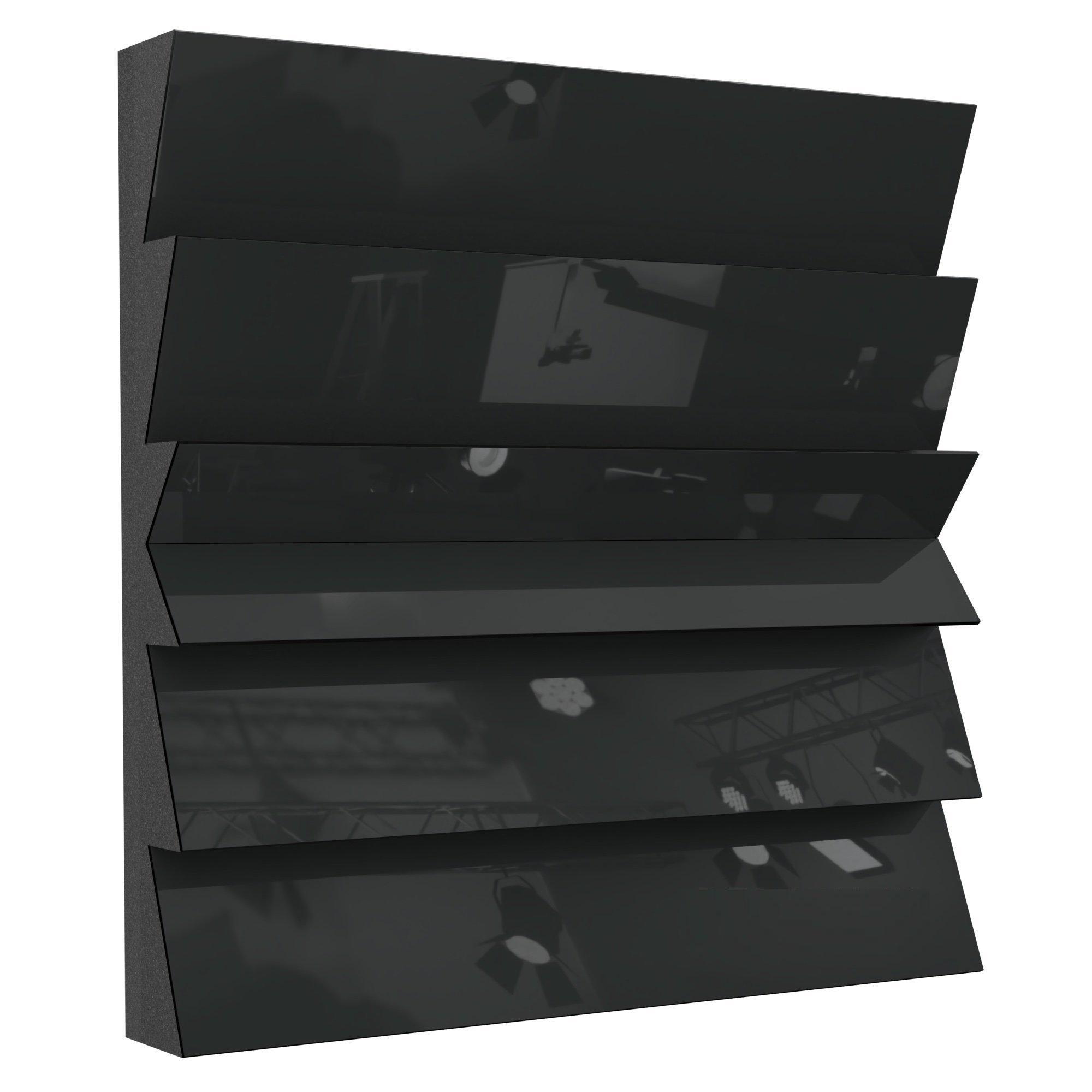 Акустическая панель Ecosound Pindiff Crater Plastic 50х50 см 73 мм Черный (1364)