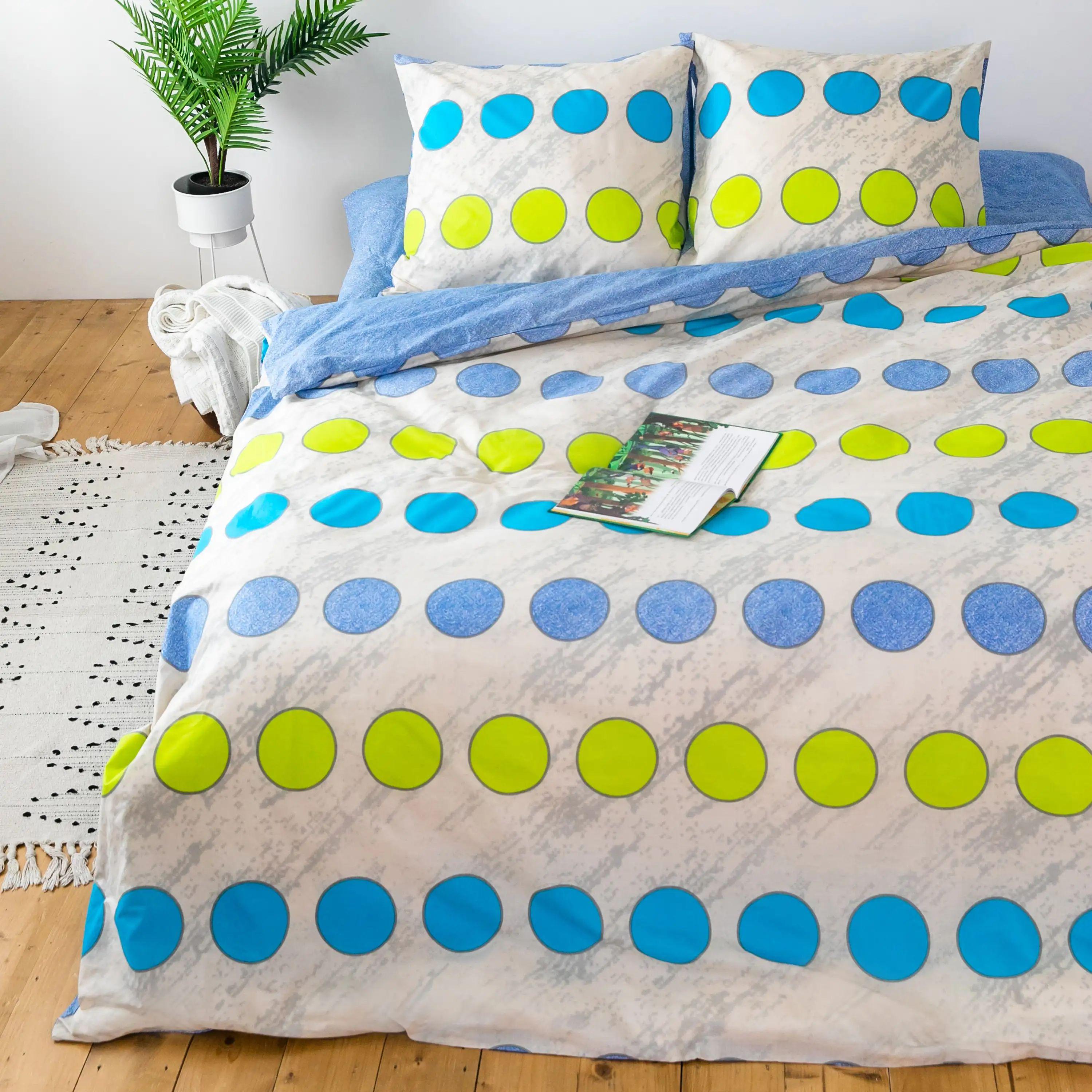 Комплект постільної білизни гіпоалергенної ТЕП Bastia 115 г/кв. м євро з наволочками 70x70 см Блакитний (12490200215)