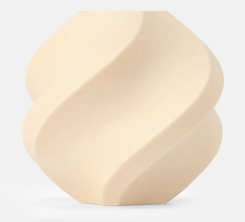 Пластик/філамент без котушки Bambu Lab PETG HF Cream/Refill, 1.75 мм, 1 кг, 325m, 230-260°C (33401)