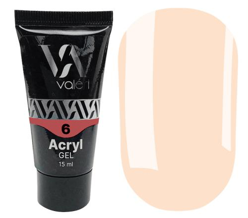 Полигель Valeri Acryl Gel 15 мл №06 Beige