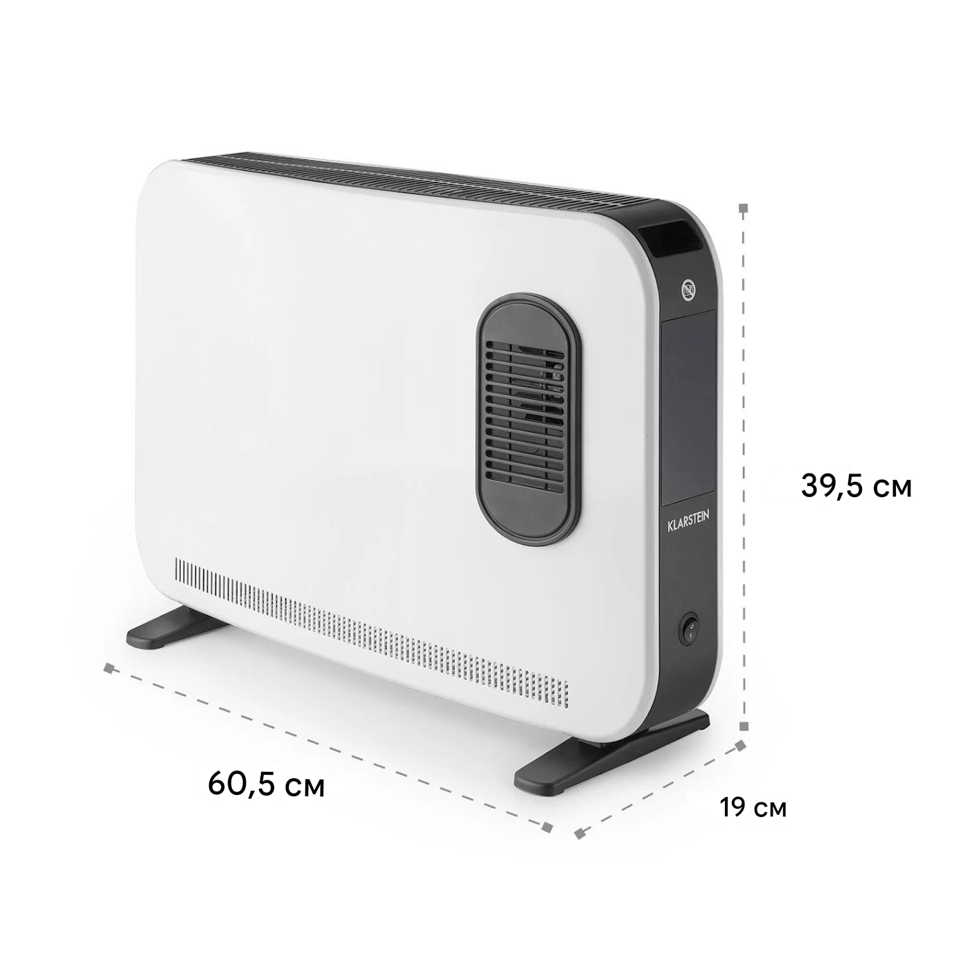 Обогреватель конвекторный KLARSTEIN Baltrum Flow 2000 Вт (10035034) - фото 8 Обогреватель конвекторный KLARSTEIN Baltrum Flow 2000 Вт (10035034) - фото 8