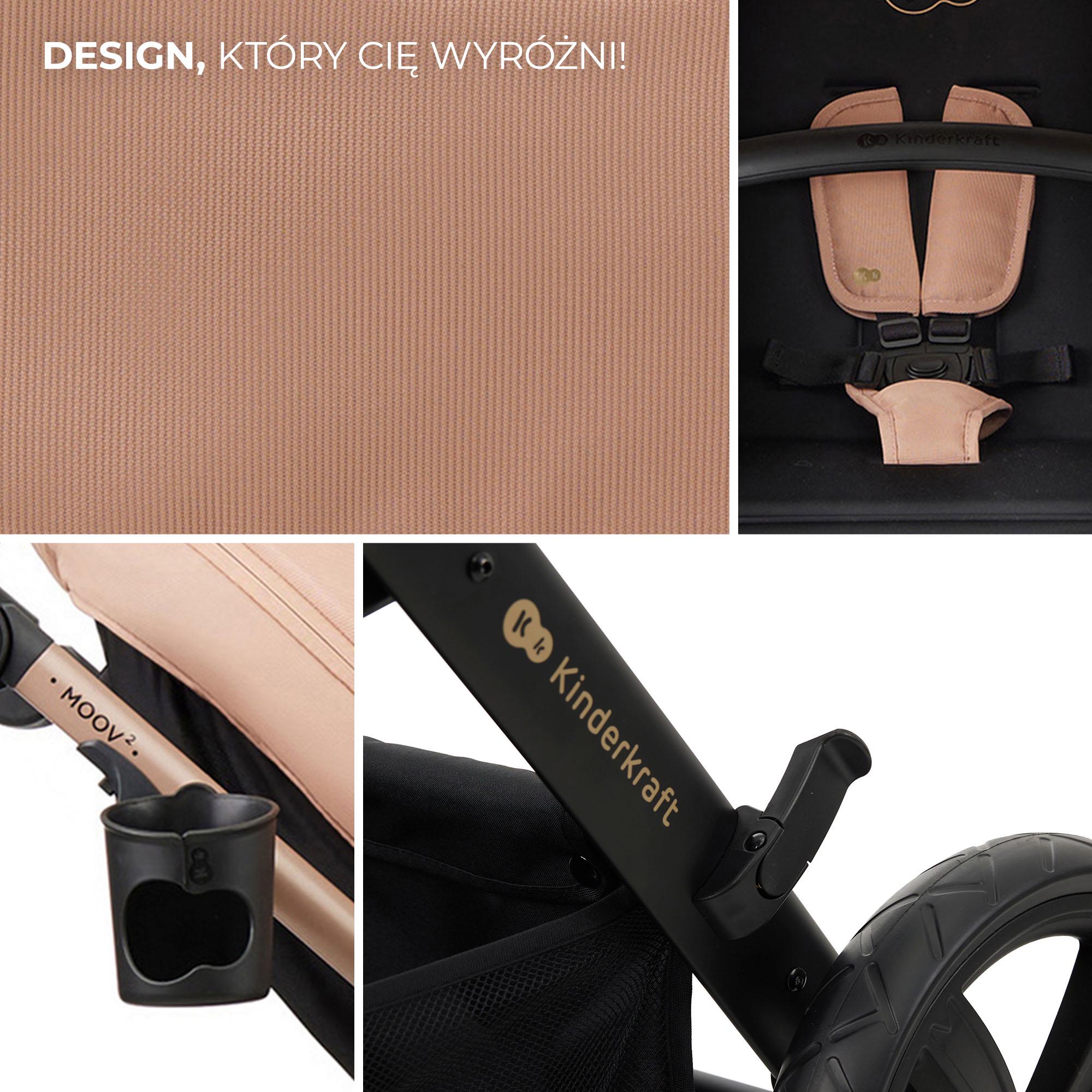 Коляска универсальная Kinderkraft Moov 2 Sand Beige (KSMOOV02BEGEV00) - фото 20 Коляска универсальная Kinderkraft Moov 2 Sand Beige (KSMOOV02BEGEV00) - фото 20