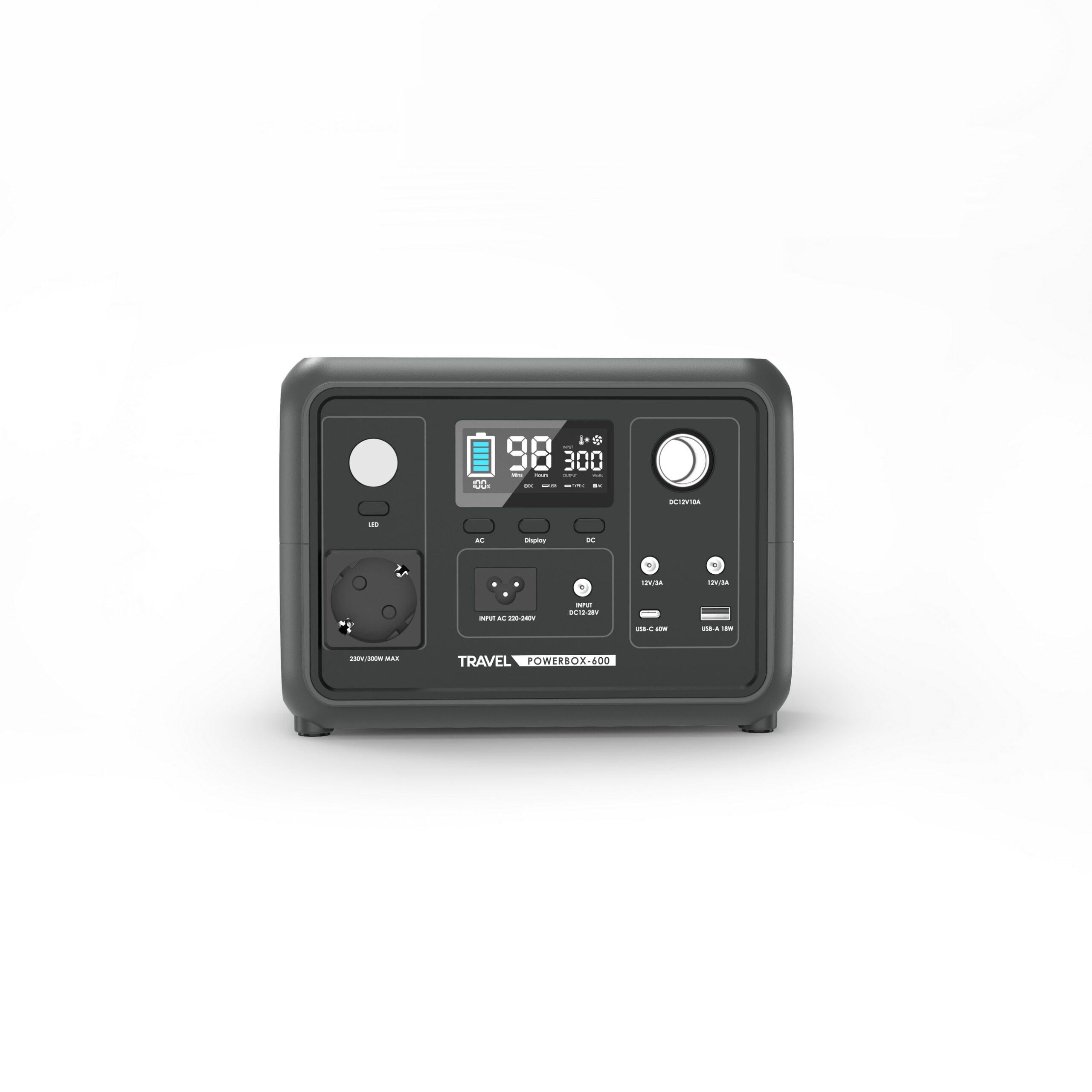 Зарядная станция TRAVEL POWERBOX 600 300 Вт 256 Вт/час (5TBBNX0300) Зарядная станция TRAVEL POWERBOX 600 300 Вт 256 Вт/час (5TBBNX0300)