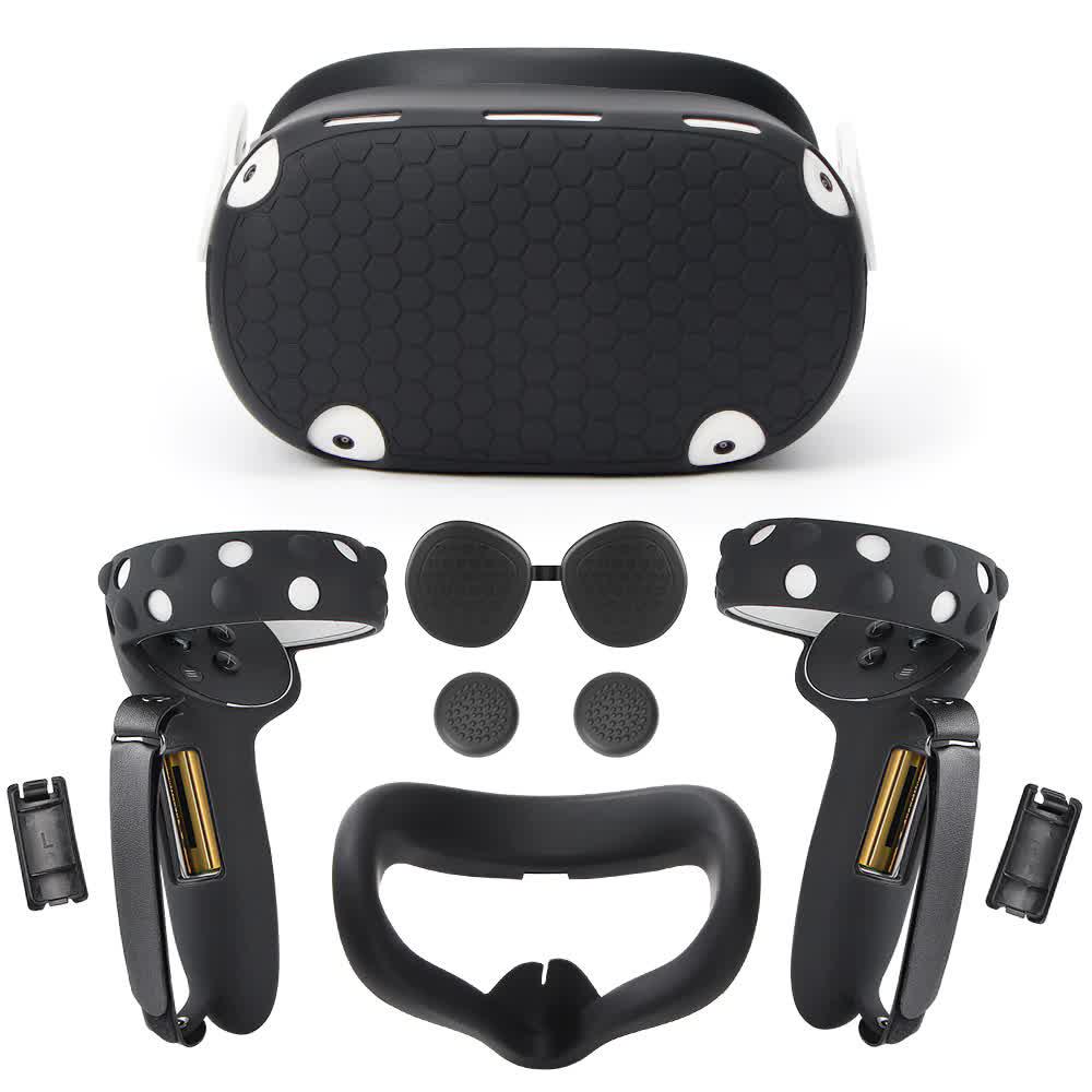 Набор защиты с удлинителями для Oculus Quest 2 Black (ACS-NSZFOQ2SUbl)