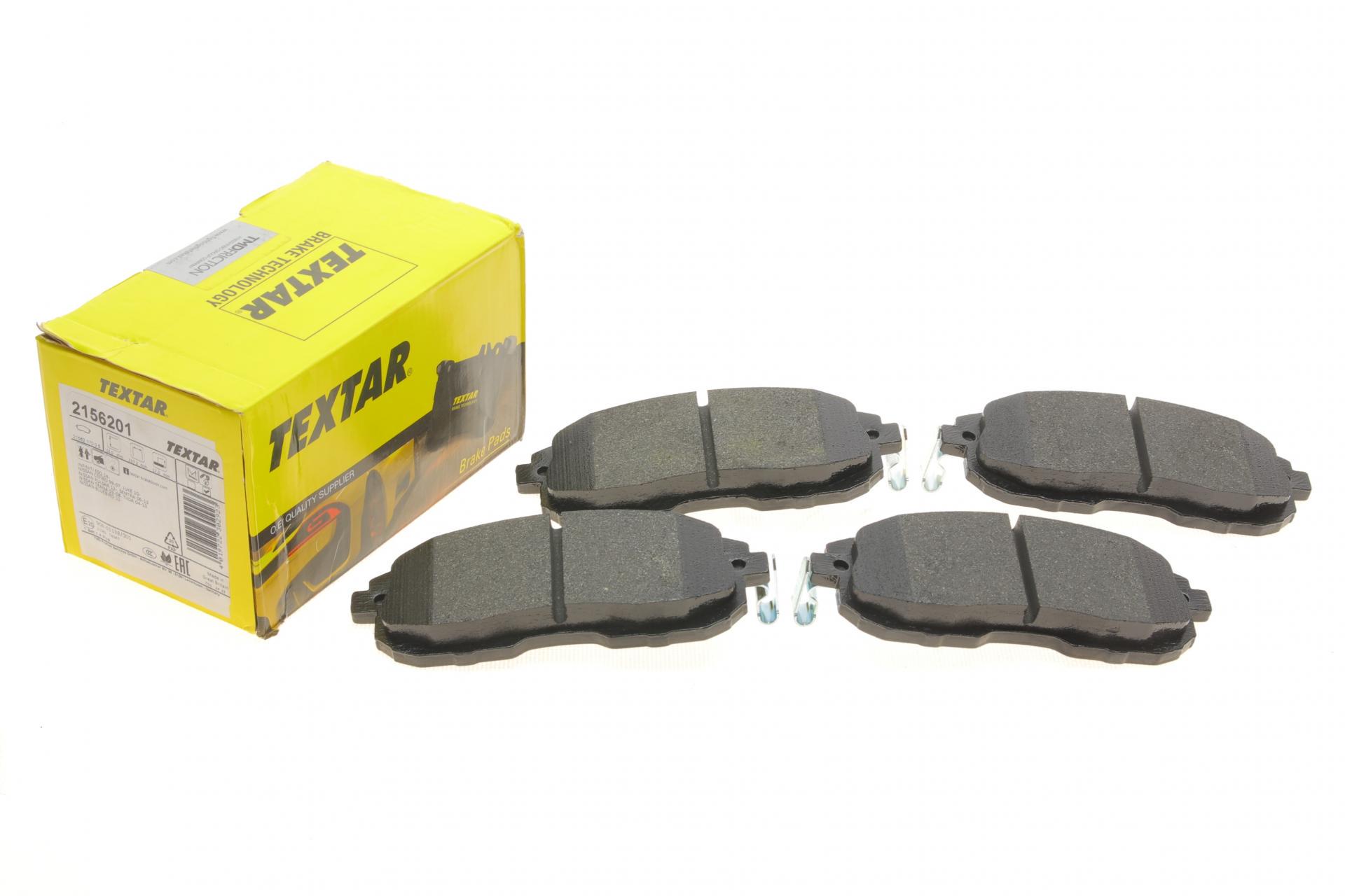 Колодки тормозные передние TEXTAR для Nissan Juke/ Pulsar/ Tiida 07- Sumitomo (2156201)