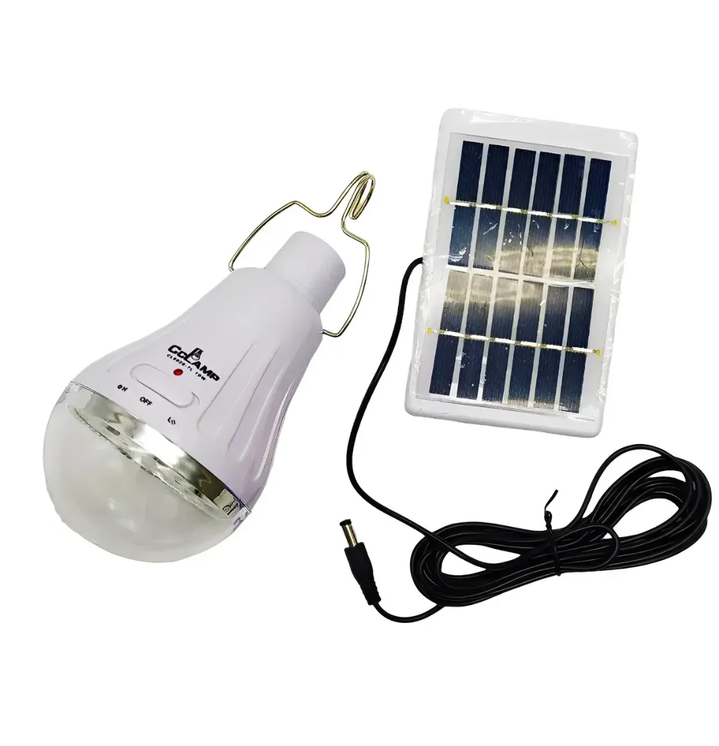 Лампочка светодиодная аккумуляторная CL 028 с солнечной панелью (29657764) - фото 2