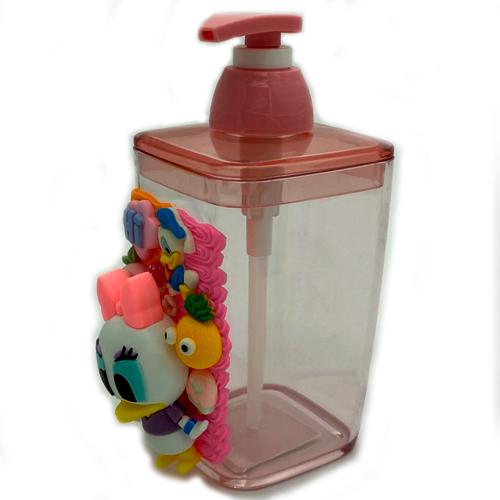 Бутылочка-дозатор детская 3D для мыла Donald Bottle 420 мл Розовый (3327-1) - фото 2 Бутылочка-дозатор детская 3D для мыла Donald Bottle 420 мл Розовый (3327-1) - фото 2