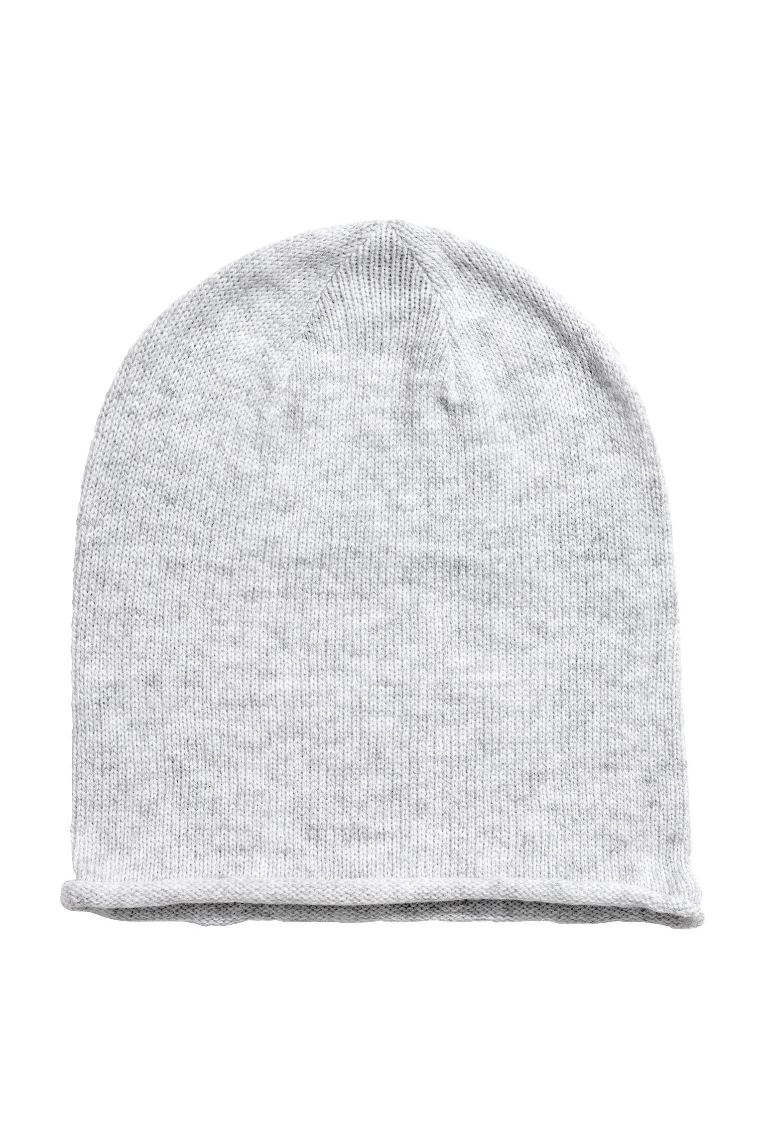 Шапка H&M Меланж р. 53-56 Серый (13083598045)