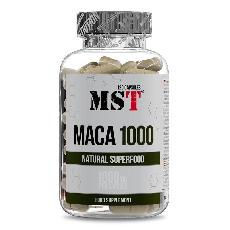 Мака перуанская MST Maca 1000 mg 120 капс. (23167-01) Мака перуанская MST Maca 1000 mg 120 капс. (23167-01)
