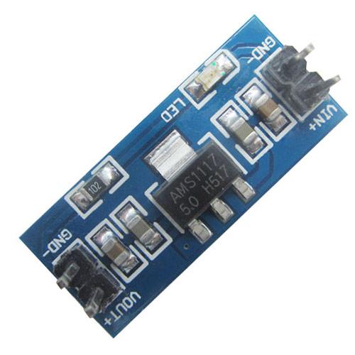 Преобразователь напряжения DC-DC понижающий, модуль AMS1117, 5В, Arduino