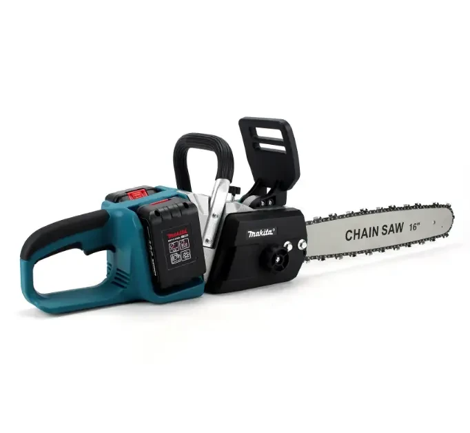 Цепная пила аккумуляторная 16" 2100 Вт 2хАКБ (44060-_3772)