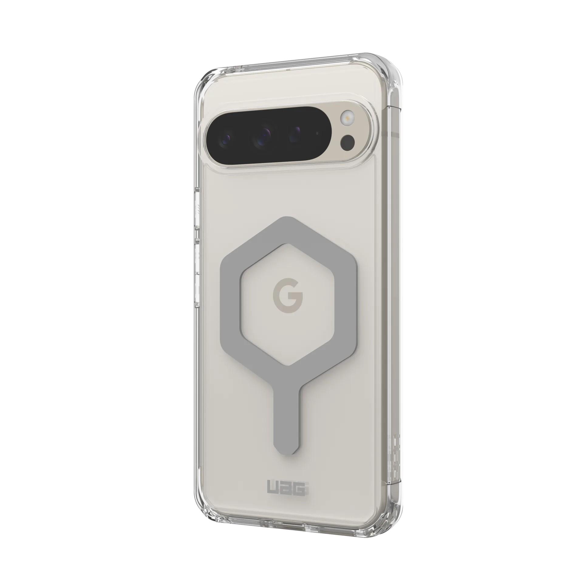 Чехол для телефона UAG Plyo Pro Magnetic для Google Pixel 9 Pro XL Прозрачный с серебристым (614456114333)