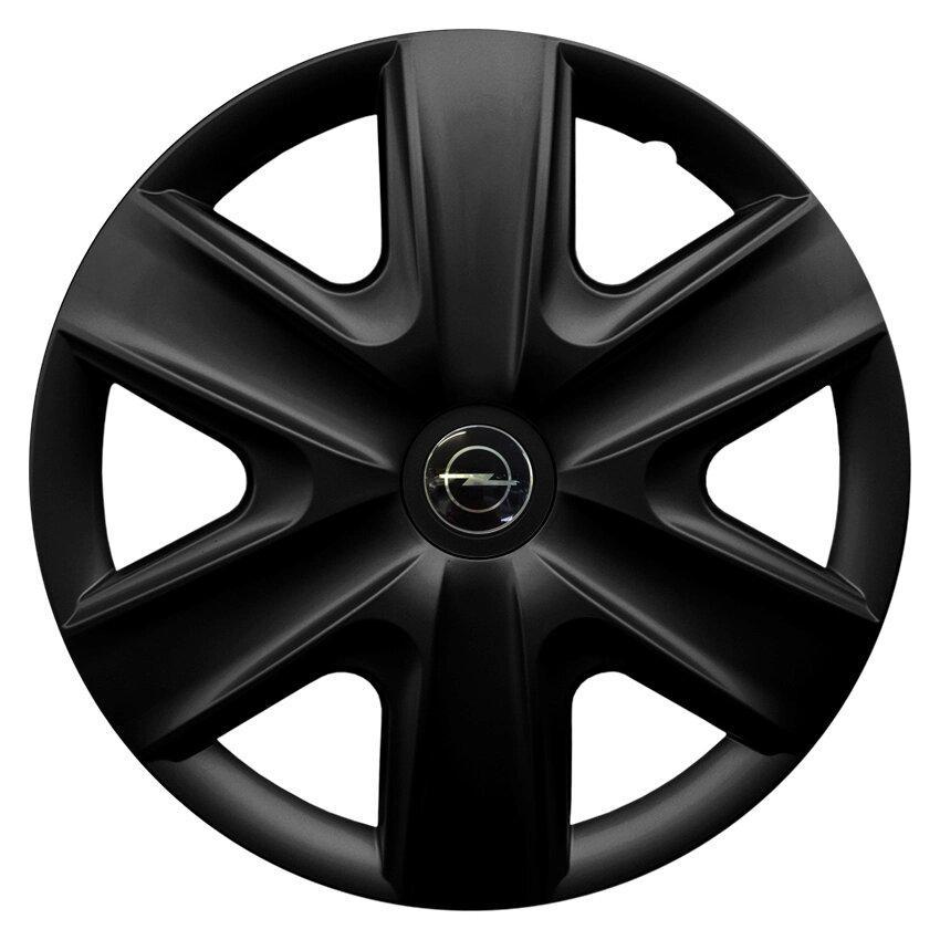 Комплект колпаков JAWOPLAST Hexan R15 для Opel 4 шт. Black (28434911)