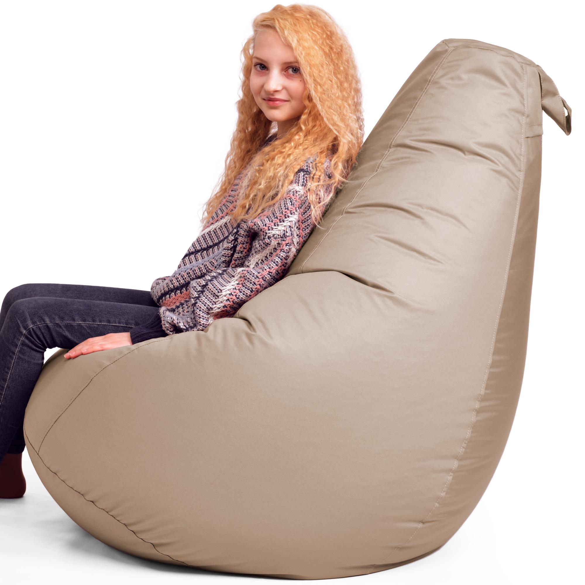 Крісло-мішок iQmebel Груша стандарт+ оксфорд Кава з молоком - фото 6 Крісло-мішок iQmebel Груша стандарт+ оксфорд Кава з молоком - фото 6