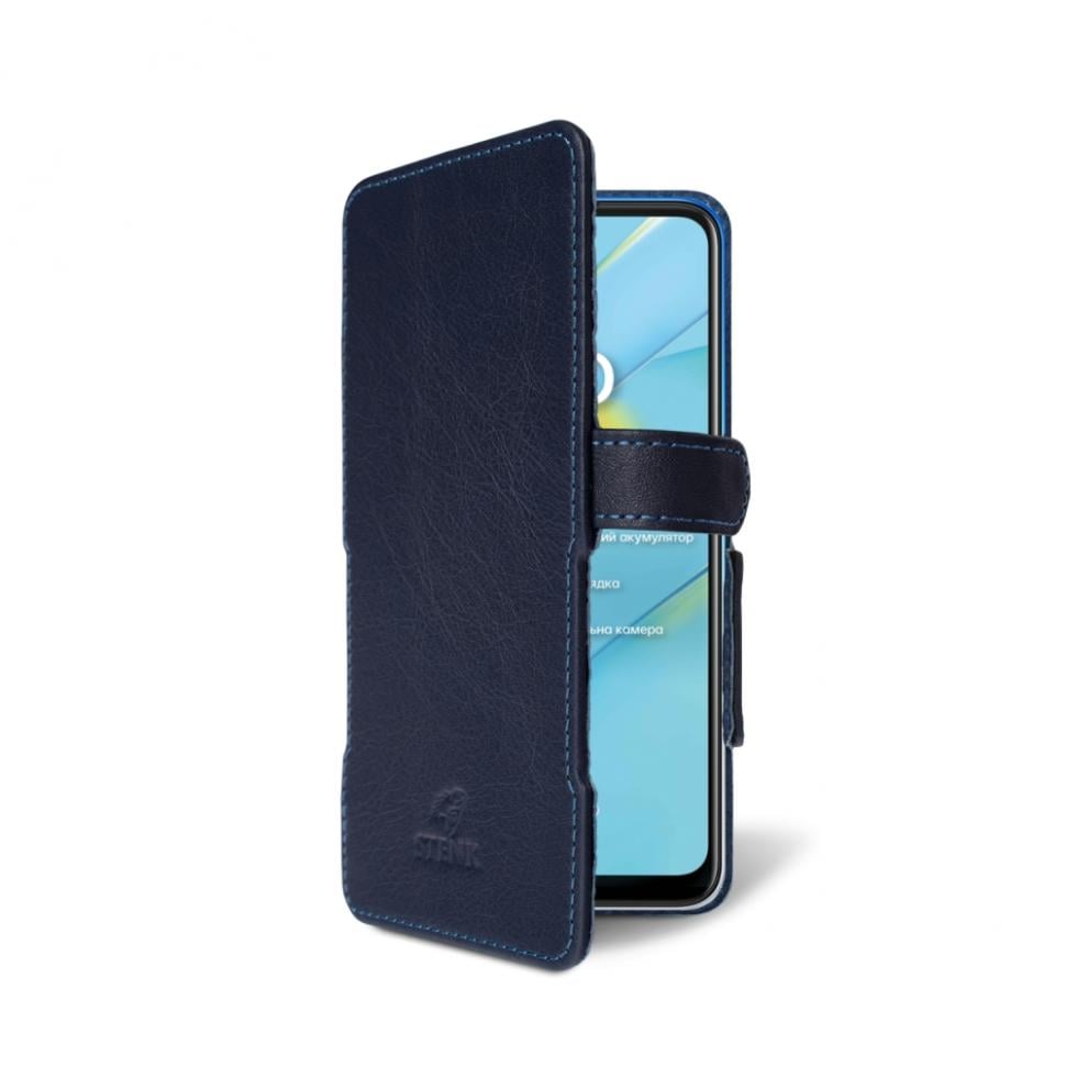 Чехол книжка Stenk Prime для OPPO A54 Синий (69074)