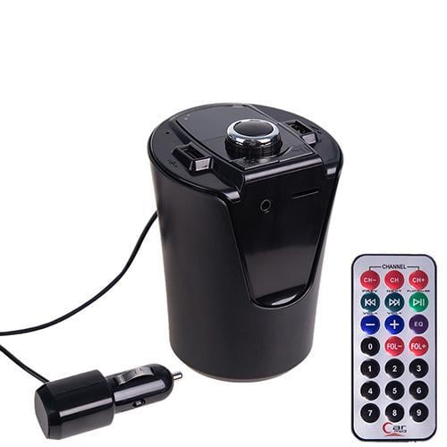 Модулятор FM B16 12-24 V в подстаканник (71968)