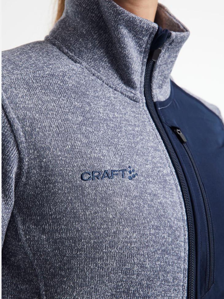 Жіноча куртка CRAFT ADV Explore Heavy Fleece 1912219-362396 M Flow-Blaze - фото 4