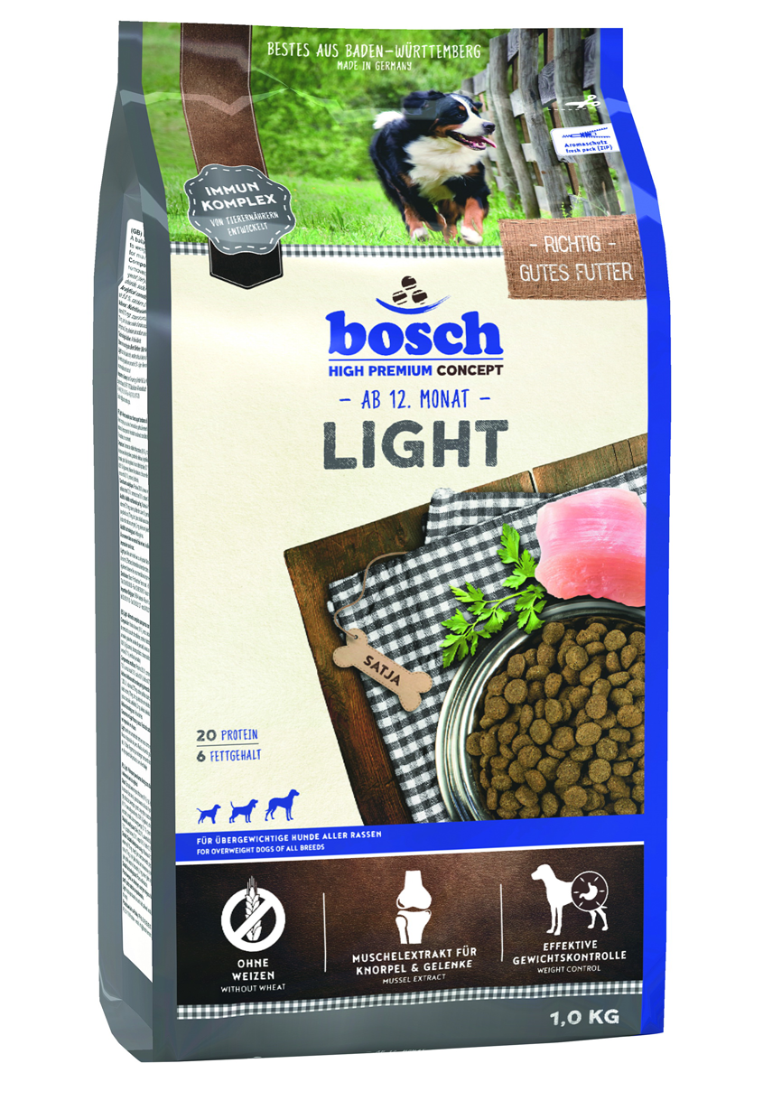 Сухой корм для собак Bosch Light 1 кг