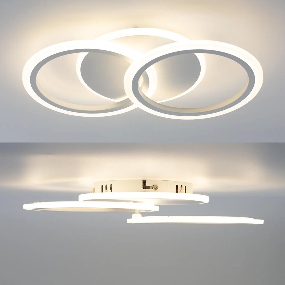 Люстра ESLLSE MOKA 3R LED 60 Вт 440x250x70 мм Белый (10564) - фото 3