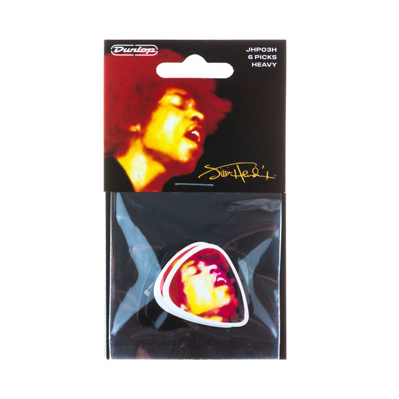 Медиатор Dunlop JHP03H Jimi Hendrix Electric Ladyland Heavy 6 шт. (127228)