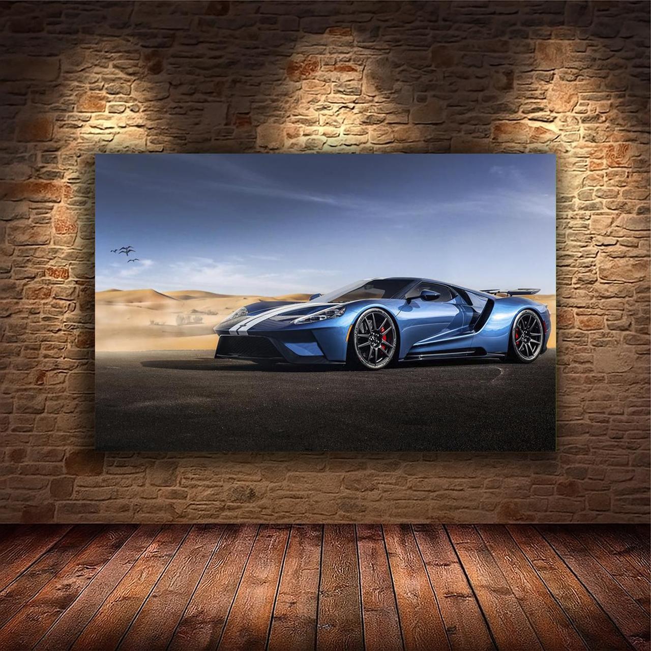 Картина на холсте Спортивный автомобиль 30x40 см (M184)