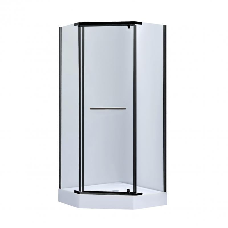 Душевая кабина Lidz Dozorca SC90x90.BLA.LOW.TR