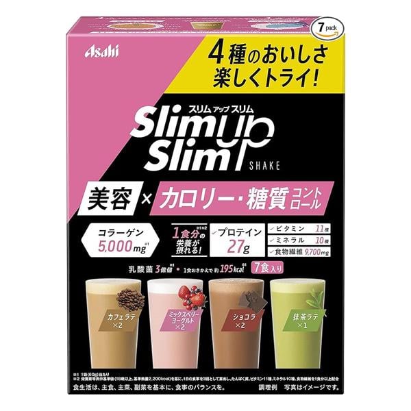 Протеин Asahi Slim Up Diet protein shake 420 г 15 порций (000024165) Протеин Asahi Slim Up Diet protein shake 420 г 15 порций (000024165)