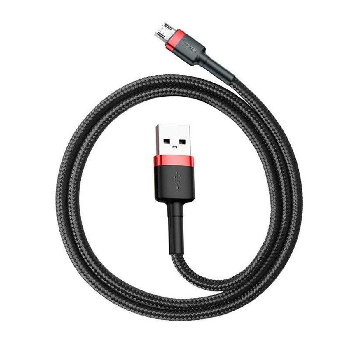 Кабель Baseus Cafule Cable USB/Micro 2,4 A 1 м Red/Black