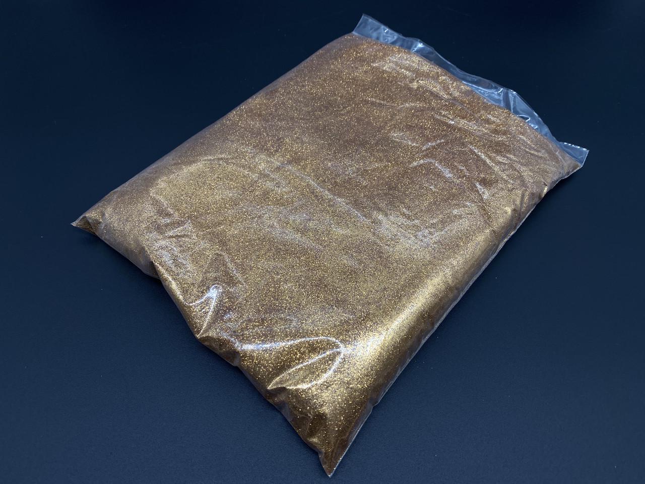 Блестки декоративные глиттер мелкие упаковка 1 кг Коричневый (BL-028)