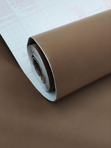 Самоклеющаяся пленка Patifix 0,45x5 м велюр Коричневый (19-8095)