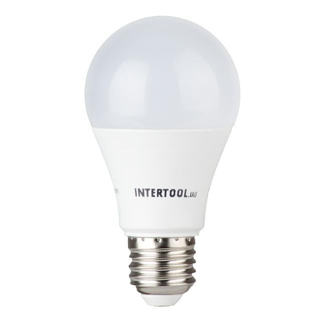Світлодіодна лампа Intertool LED 12 Вт E27 220 В (LL-0015)