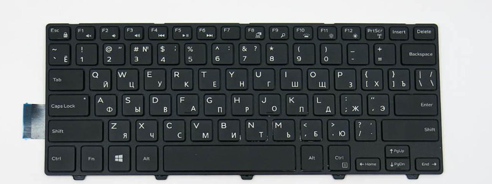 Клавиатура для ноутбука Dell Vostro 7447 матовая (0NRC3Y)