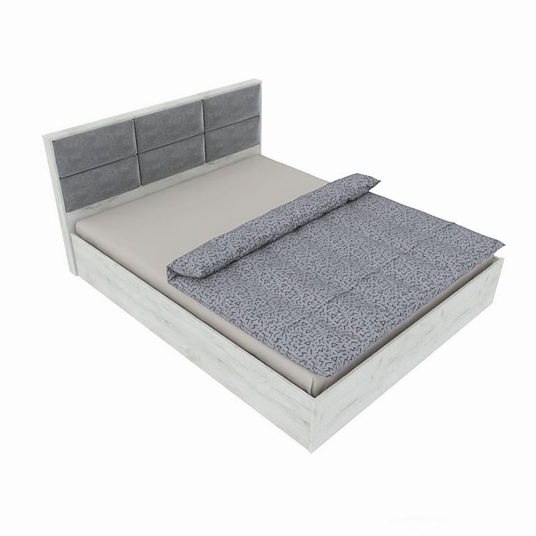 Кровать двуспальная Everest Лайт КЛ-1600 каркас Графит (11409) - фото 2 Кровать двуспальная Everest Лайт КЛ-1600 каркас Графит (11409) - фото 2