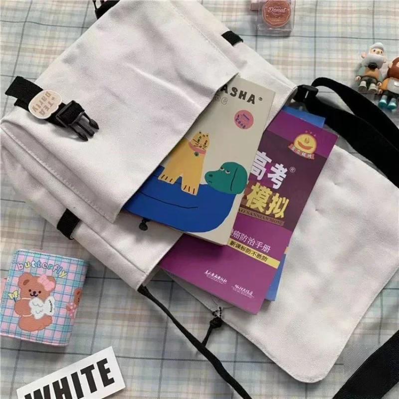 Сумка в японском стиле K POP Черно-белый (А530) - фото 2 Сумка в японском стиле K POP Черно-белый (А530) - фото 2