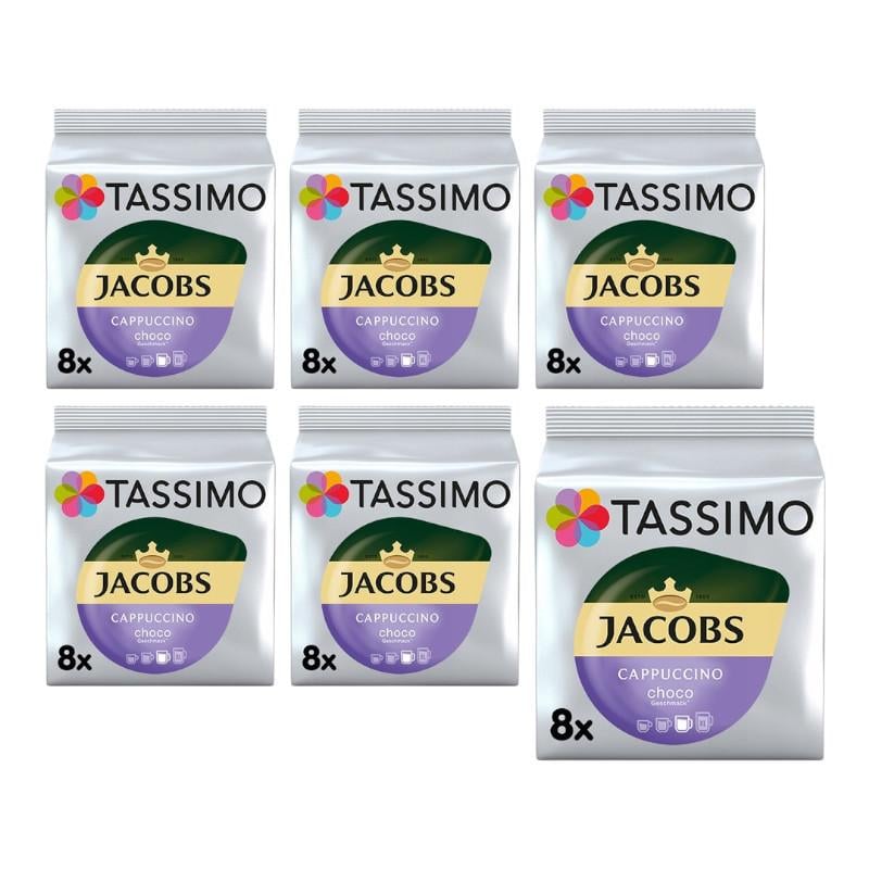 Набор кофе в капсулах Jacobs Tassimo Cappuccino Choco 96 капсул