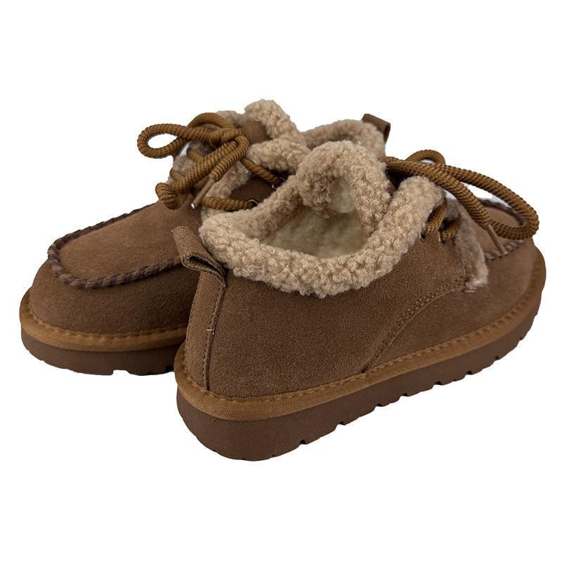 Ботинки женские замшевые меховые 5076-20 p. 39 24 см Коричневый - фото 3 Ботинки женские замшевые меховые 5076-20 p. 39 24 см Коричневый - фото 3